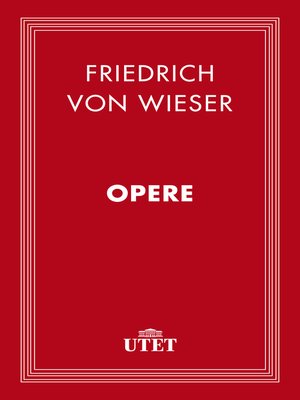 cover image of Opere